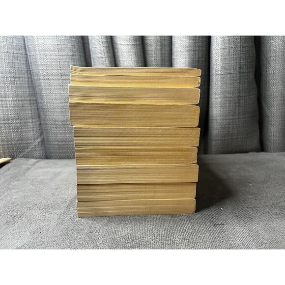 LITTLE HOUSE ON THE PRAIRIE Yellow Laura Ingalls Wilder 1971 Lot of 9 Books PB - Picture 4 of 16